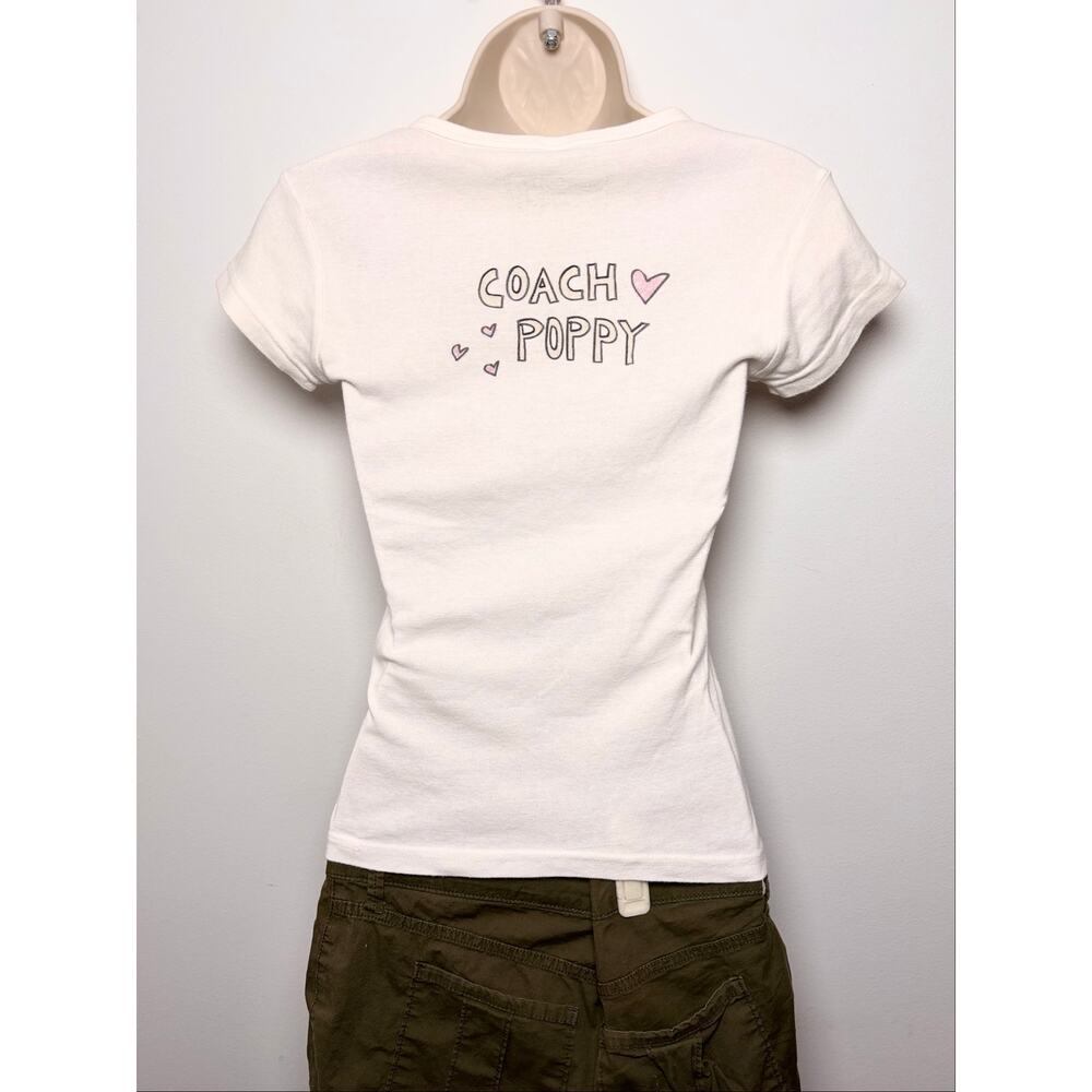 Coach Japan 2009 Poppy Chan Pinky Baby Tee Size XS - Picture 4 of 5